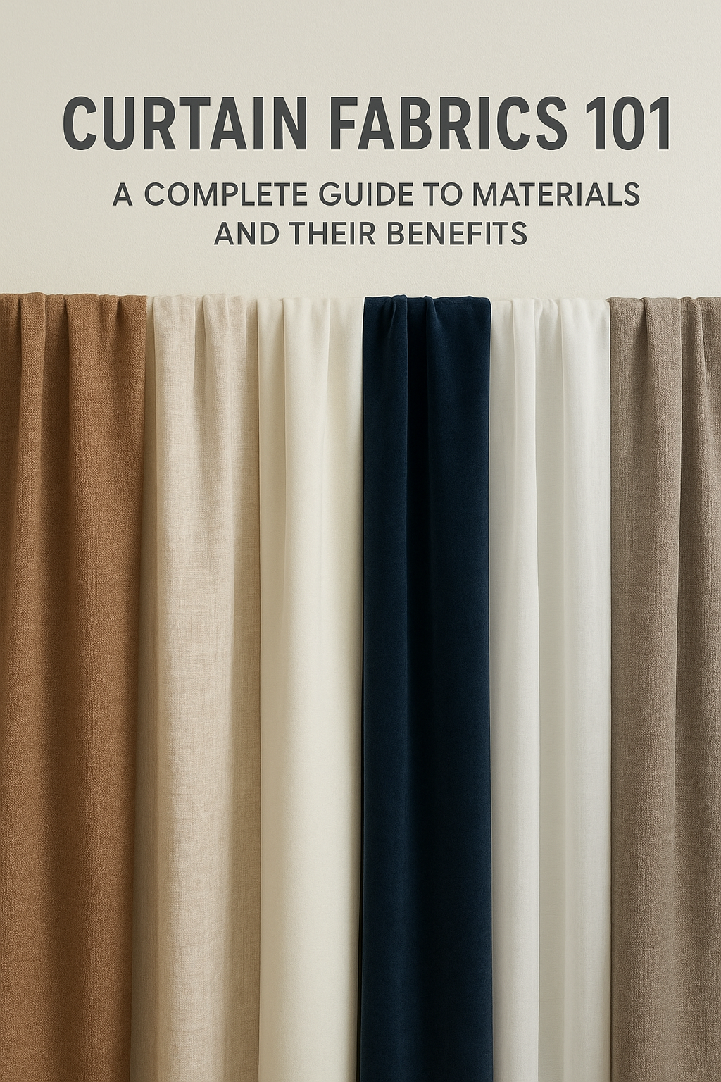 🪟 Curtain Fabrics 101: A Complete Guide to Materials and Their Benefits