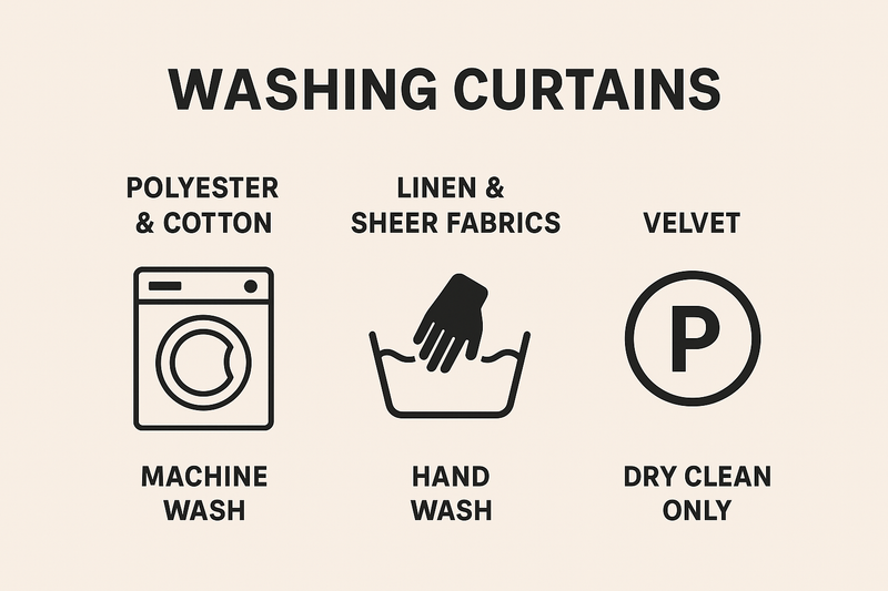 ✨ Curtain Care Made Easy: Cleaning and Maintenance Tips