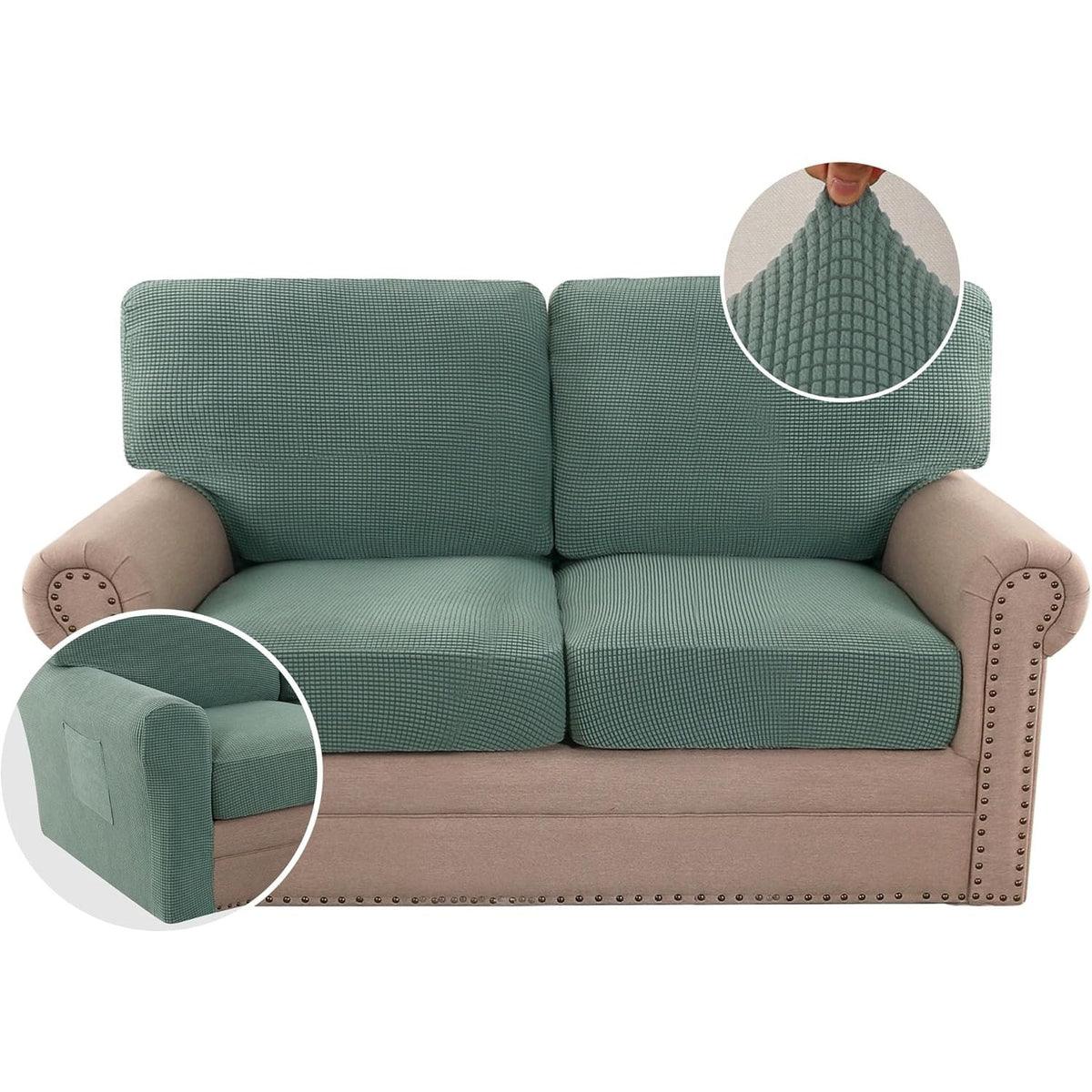Multi-Pieces Chair Covers Stretch Couch Covers