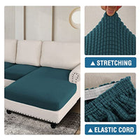 Sectional Couch Covers 3 Pieces Sofa Seat Cushion Covers L Shape Separate