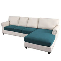 Sectional Couch Covers 3 Pieces Sofa Seat Cushion Covers L Shape Separate