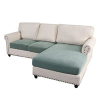 Sectional Couch Covers 3 Pieces Sofa Seat Cushion Covers L Shape Separate