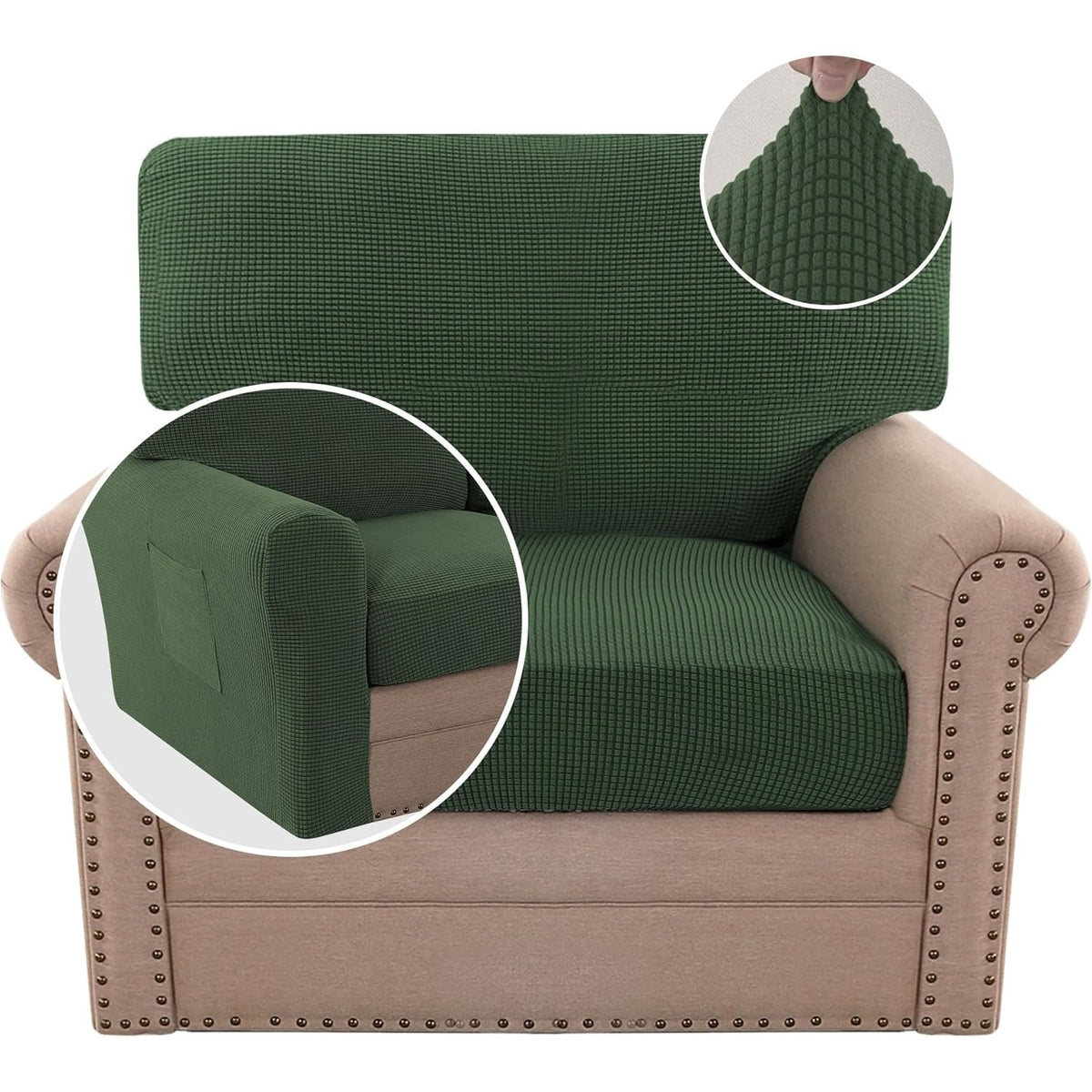 Multi-Pieces Chair Covers Stretch Couch Covers