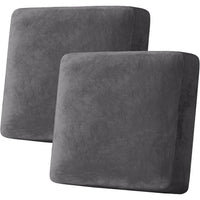 Velvet Stretch Couch Cushion Cover Plush Cushion Slipcover