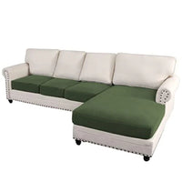 Sectional Couch Covers 3 Pieces Sofa Seat Cushion Covers L Shape Separate