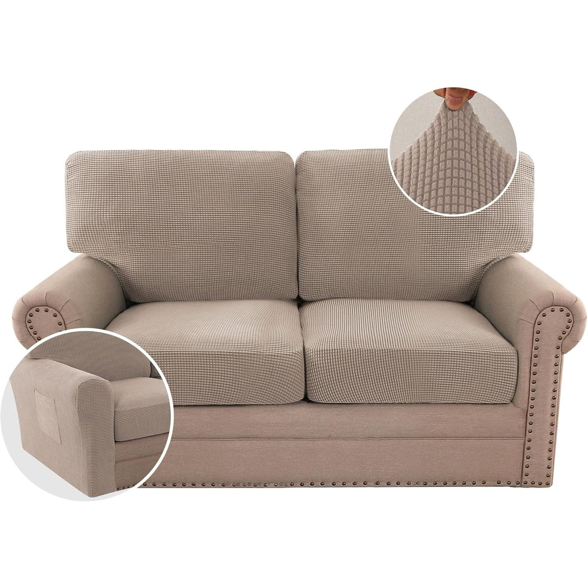 Multi-Pieces Chair Covers Stretch Couch Covers