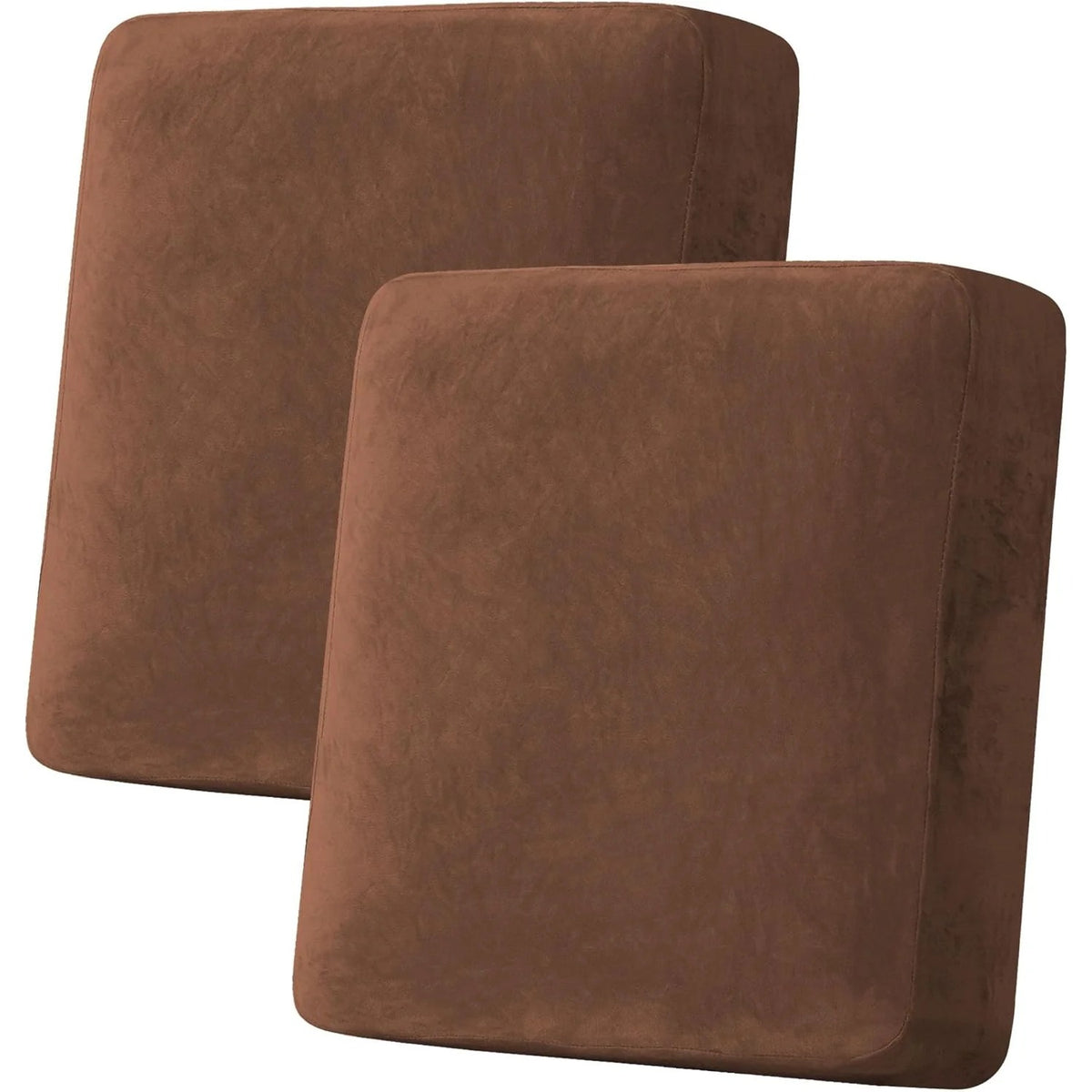 Velvet Stretch Couch Cushion Cover Plush Cushion Slipcover