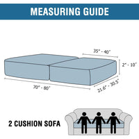 Velvet Stretch Couch Cushion Cover Plush Cushion Slipcover