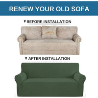 Stretch Couch Cover Loveseat Covers Cushion Couch Slipcover