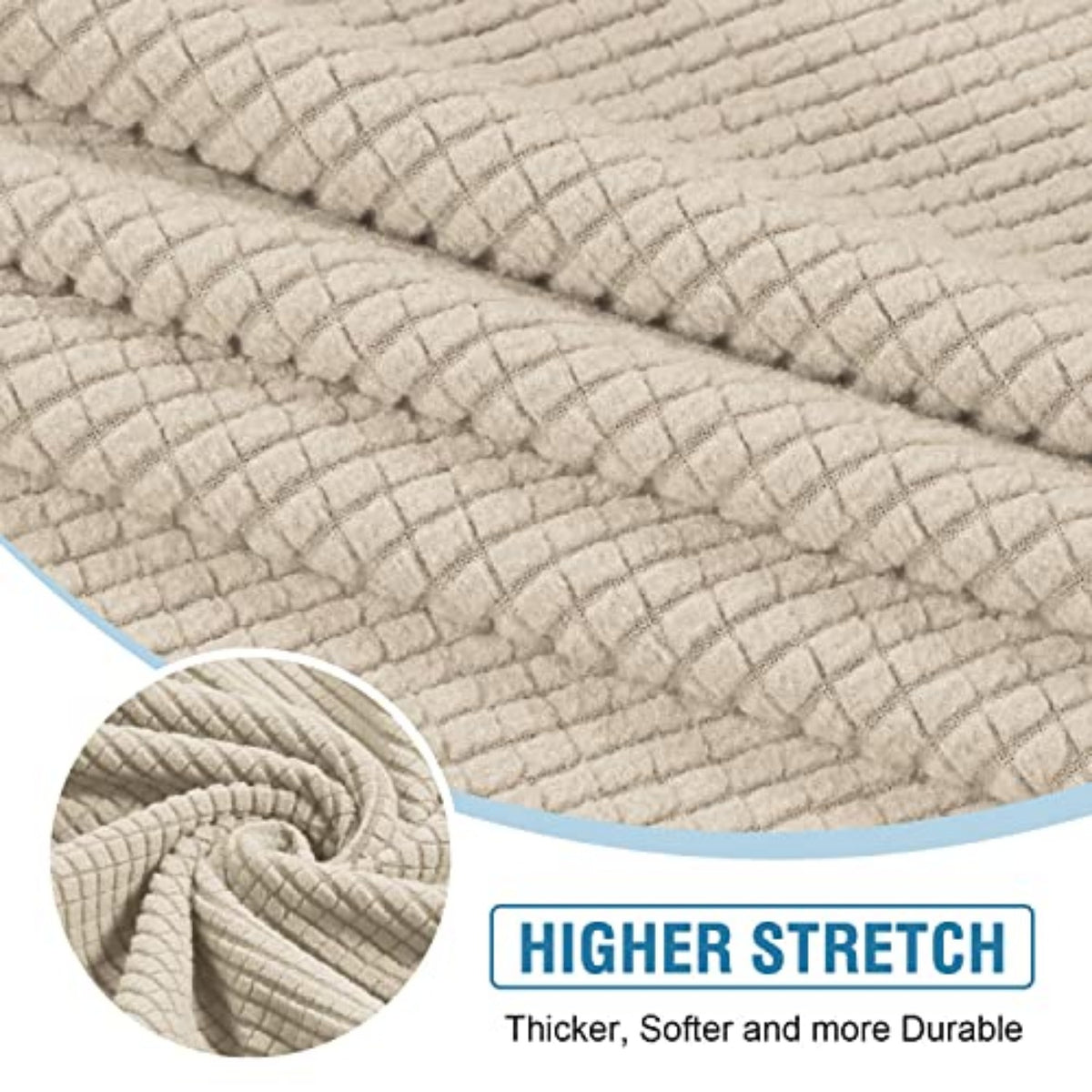 Sectional Couch Covers 3 Pieces Sofa Seat Cushion Covers L Shape Separate