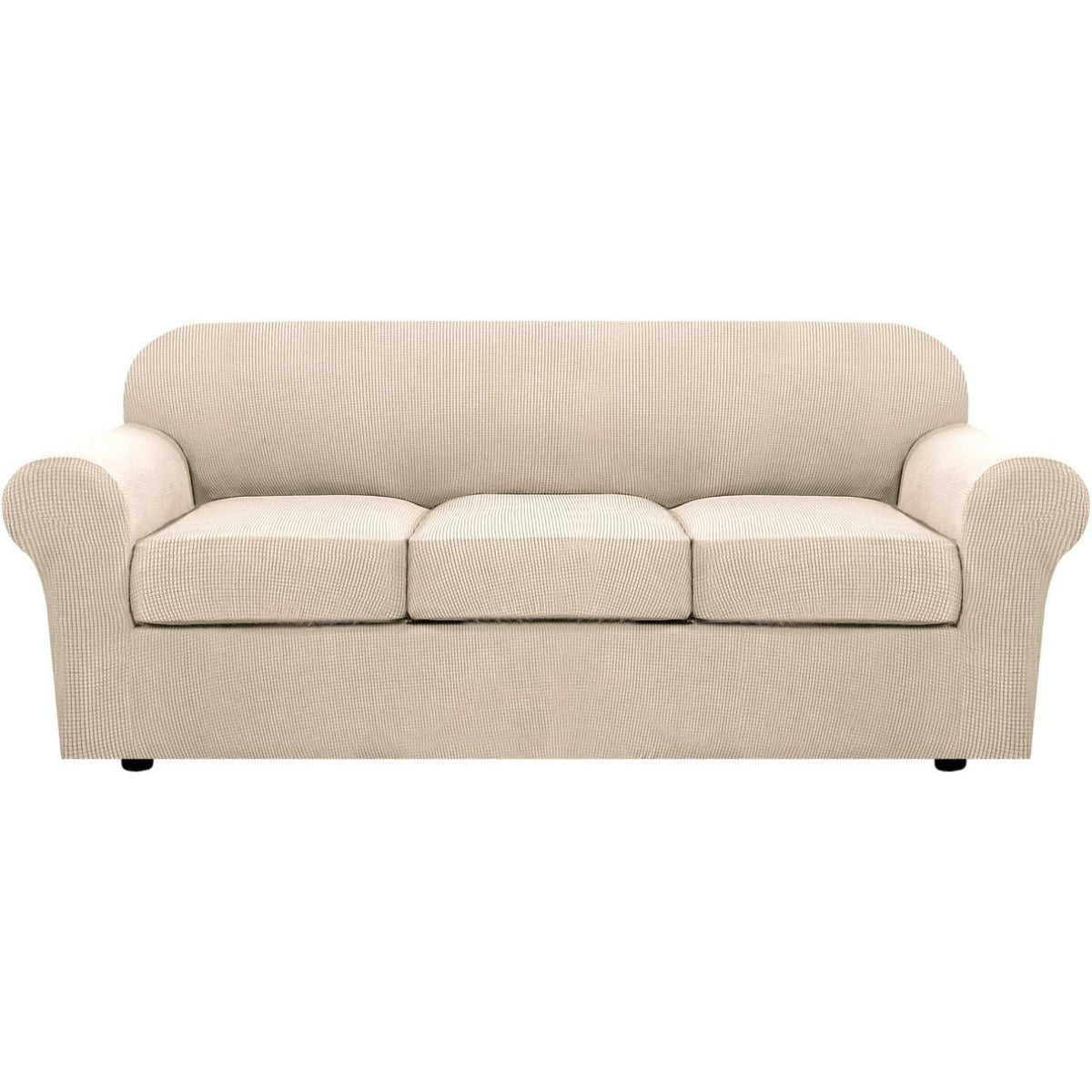4 Piece Stretch Couch Covers for Cushion Couch Sofa Furniture Slipcovers