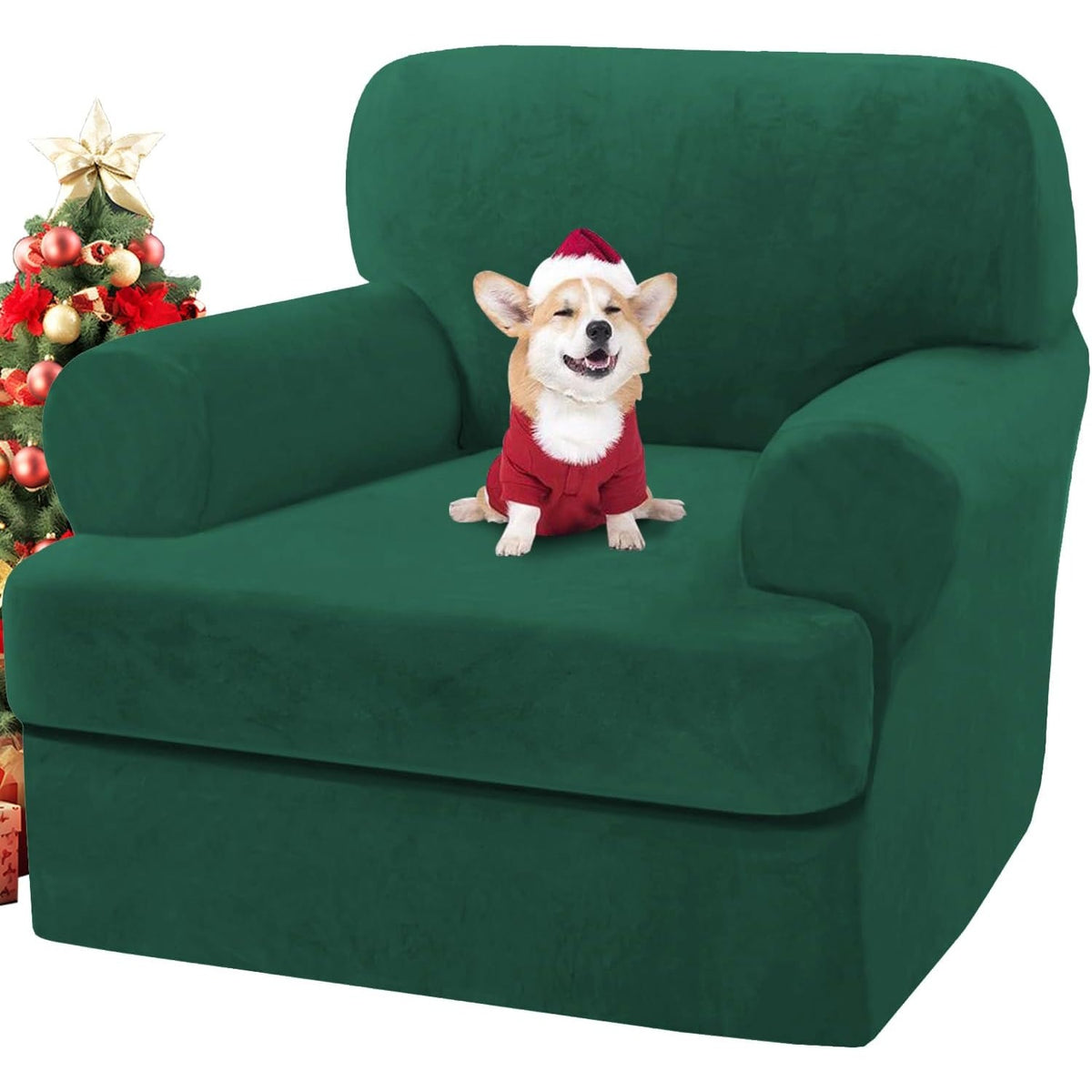 Sofa Slipcovers Thick Velvet Couch Cover Stretch T Cushion Sofa Covers Individual T Cushion Covers,