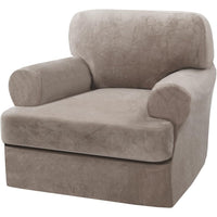 Sofa Slipcovers Thick Velvet Couch Cover Stretch T Cushion Sofa Covers Individual T Cushion Covers,