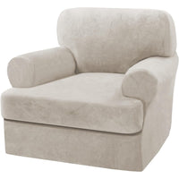 Sofa Slipcovers Thick Velvet Couch Cover Stretch T Cushion Sofa Covers Individual T Cushion Covers,