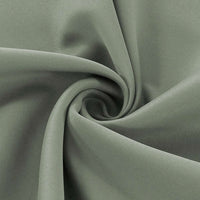 Turquoize Classic 100% Blackout Curtains, Sage Solid Print, 2 Panels, 42 x 63 In