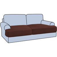 Stretch T Cushion Sofa Slipcovers Individually Sofa Cushion Covers Jacquard Fabric