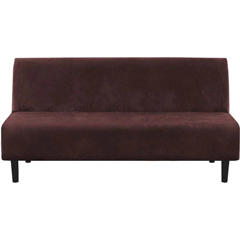 Real Velvet Futon Cover Armless Sofa Covers Sofa Bed Covers Stretch Futon Couch Cover