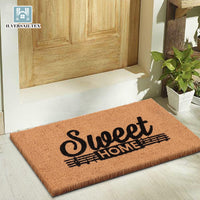 H.VERSAILTEX Doormats for Outside Entry | Natural Coco Coir Mats for Front Door | Premium Durable Outside Door Mats Heavy-Duty with Rubber Backing, Easily Captures Moisture/Dirt, 16" x 24"