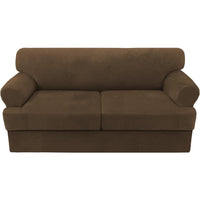 Sofa Slipcovers Thick Velvet Couch Cover Stretch T Cushion Sofa Covers Individual T Cushion Covers,