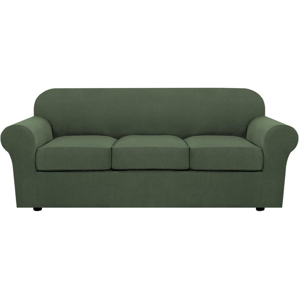4 Piece Stretch Couch Covers for Cushion Couch Sofa Furniture Slipcovers
