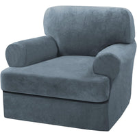 Sofa Slipcovers Thick Velvet Couch Cover Stretch T Cushion Sofa Covers Individual T Cushion Covers,