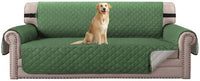 H.VERSAILTEX Sofa Protector for Dogs/Cats/Pets Sofa Slipcover Quilted Furniture Protector with Non Slip Elastic Strap Water Resistant Sofa Covers Couch Covers Seat Width: