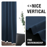 H.VERSAILTEX 100% Blackout Curtain Panels 96 Inches Long Thermal Insulated Blackout Lined Curtains for Bedroom Two Layers Full Light Blocking Drapes for Living Room, 2 Panels, Hunter Green