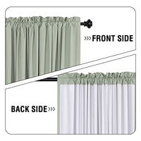 H.VERSAILTEX 100% Blackout Curtain Panels 96 Inches Long Thermal Insulated Blackout Lined Curtains for Bedroom Two Layers Full Light Blocking Drapes for Living Room, 2 Panels, Hunter Green