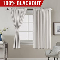 H.VERSAILTEX 100% Blackout Curtain Panels 96 Inches Long Thermal Insulated Blackout Lined Curtains for Bedroom Two Layers Full Light Blocking Drapes for Living Room, 2 Panels, Hunter Green