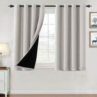 ✨special discount✨100% Blackout Thermal Insulated Blackout Curtains for Bedroom