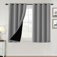 ✨special discount✨100% Blackout Thermal Insulated Blackout Curtains for Bedroom
