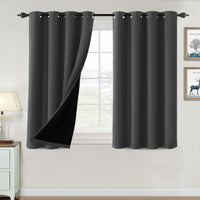 ✨special discount✨100% Blackout Thermal Insulated Blackout Curtains for Bedroom