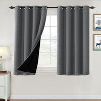 ✨special discount✨100% Blackout Thermal Insulated Blackout Curtains for Bedroom