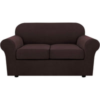 4 Piece Stretch Couch Covers for Cushion Couch Sofa Furniture Slipcovers
