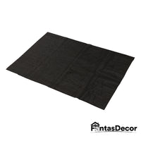 Fantasdecor Underlay-Premier Plush Area Rug, 4' x 6', Grey-Carpet underlay