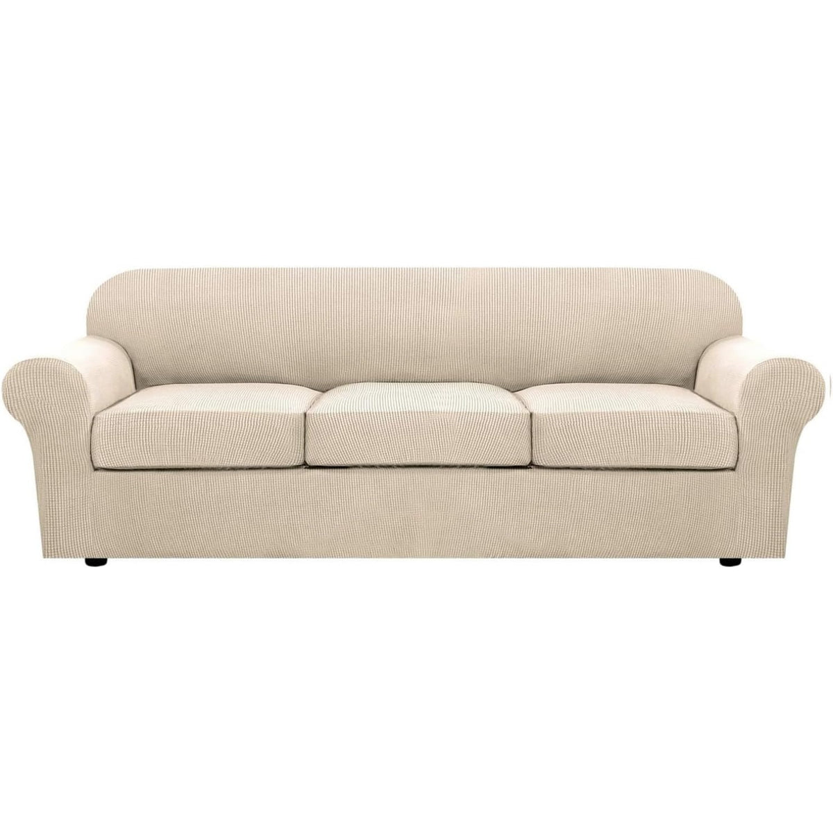 4 Piece Stretch Couch Covers for Cushion Couch Sofa Furniture Slipcovers