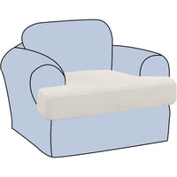 Stretch T Cushion Sofa Slipcovers Individually Sofa Cushion Covers Jacquard Fabric