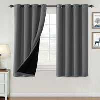 ✨special discount✨100% Blackout Thermal Insulated Blackout Curtains for Bedroom