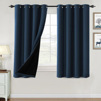 ✨special discount✨100% Blackout Thermal Insulated Blackout Curtains for Bedroom