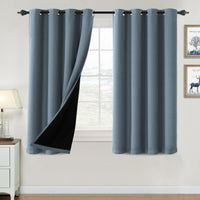 ✨special discount✨100% Blackout Thermal Insulated Blackout Curtains for Bedroom