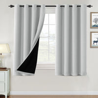 ✨special discount✨100% Blackout Thermal Insulated Blackout Curtains for Bedroom