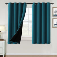✨special discount✨100% Blackout Thermal Insulated Blackout Curtains for Bedroom