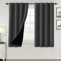 ✨special discount✨100% Blackout Thermal Insulated Blackout Curtains for Bedroom