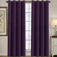 H.VERSAILTEX Room Darkening Curtains for Living Room Blackout Thermal Insulated Energy Efficient Winow Treatment Extra Long Curtains/Drapes, Grommet Top, One Panel