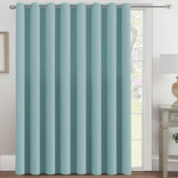 H.VERSAILTEX Room Darkening Curtains for Living Room Blackout Thermal Insulated Energy Efficient Winow Treatment Extra Long Curtains/Drapes, Grommet Top, One Panel