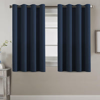 H.VERSAILTEX Room Darkening Curtains for Living Room Blackout Thermal Insulated Energy Efficient Winow Treatment Extra Long Curtains/Drapes, Grommet Top, One Panel