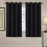 2pcs H.VERSAILTEX Blackout Curtains for Bedroom 84 Inches Length Thermal Insulated Window Curtains for Living Room, Christmas Deals Curtain Panels, Antique Grommet