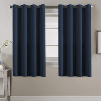 H.VERSAILTEX Room Darkening Curtains for Living Room Blackout Thermal Insulated Energy Efficient Winow Treatment Extra Long Curtains/Drapes, Grommet Top, One Panel