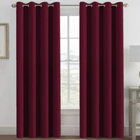 H.VERSAILTEX Room Darkening Curtains for Living Room Blackout Thermal Insulated Energy Efficient Winow Treatment Extra Long Curtains/Drapes, Grommet Top, One Panel