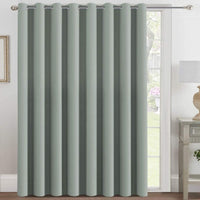 H.VERSAILTEX Room Darkening Curtains for Living Room Blackout Thermal Insulated Energy Efficient Winow Treatment Extra Long Curtains/Drapes, Grommet Top, One Panel